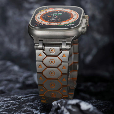 CLAIRS TITANIUM APPLE WATCH BAND