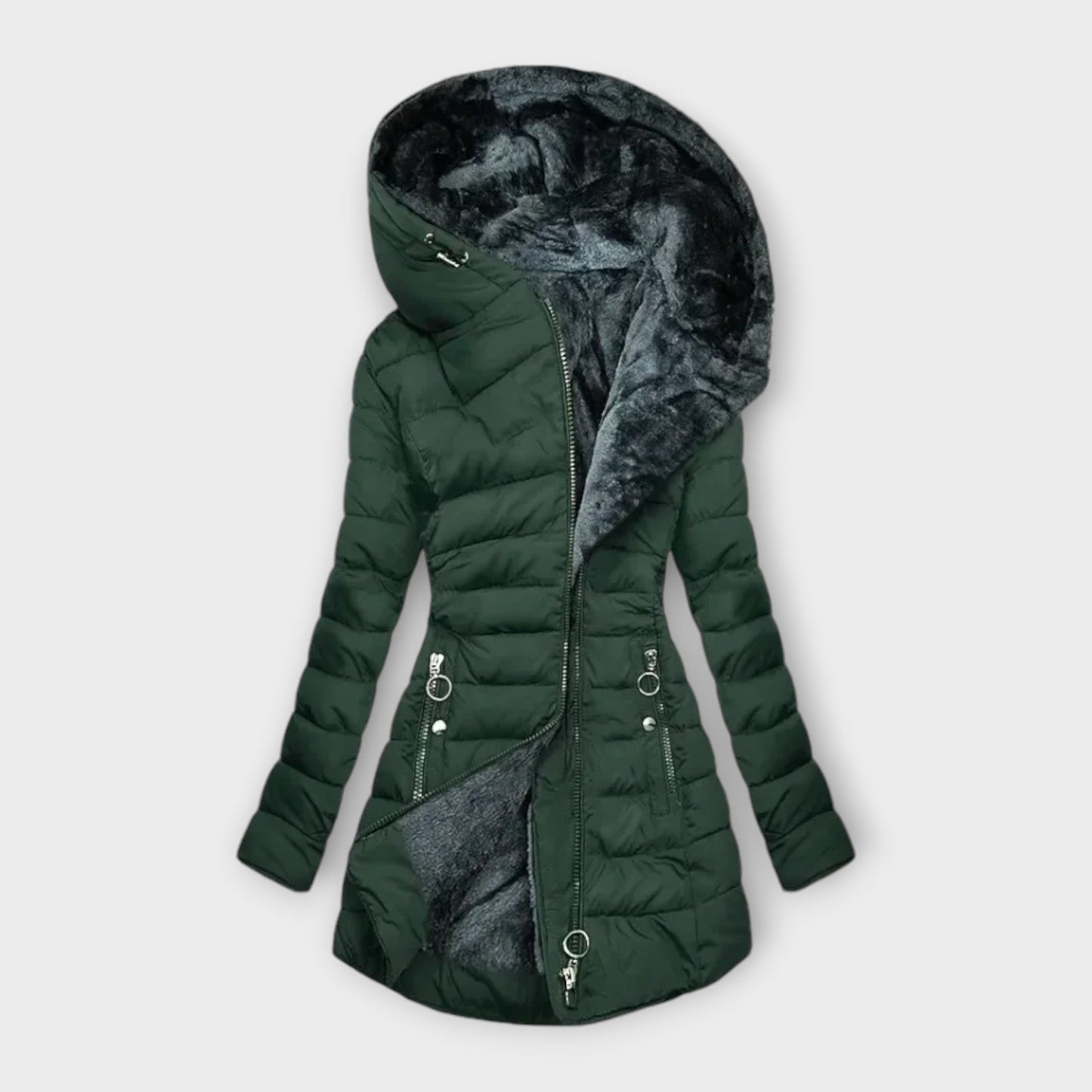 Havenline Fleece-Lined Winter Coat