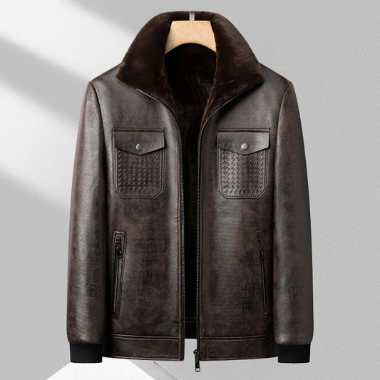 Logan Pierce Genuine Leather Jacket
