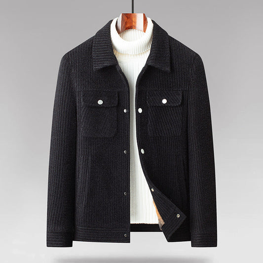 Renzo Fleece-Lined Wool Jacket
