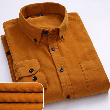 Renzo Pure Corduroy Cotton Shirt