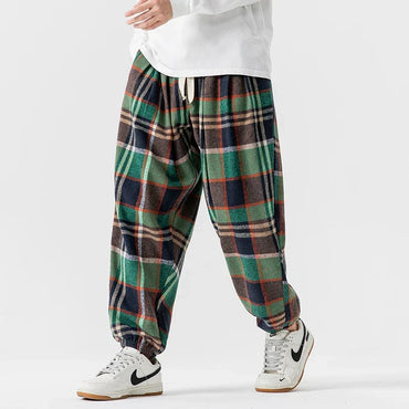 Dan Anthony Retro Plaid Joggers