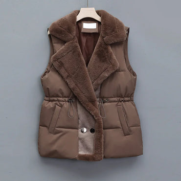 Sophie Bell Plush Winter Vest