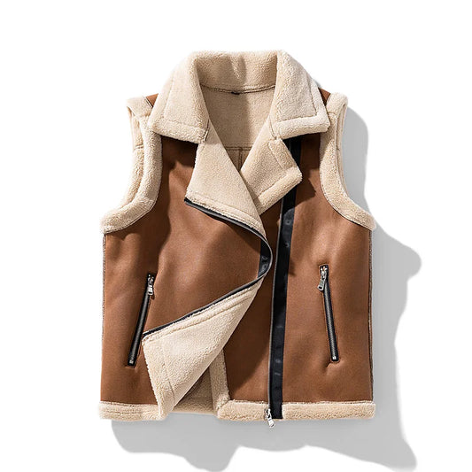 Clara Woods Shearling Vest