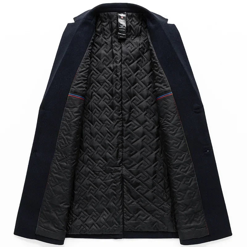 Henry Collins Wool Coat
