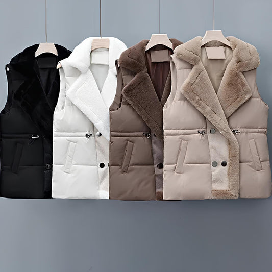 Sophie Bell Plush Winter Vest