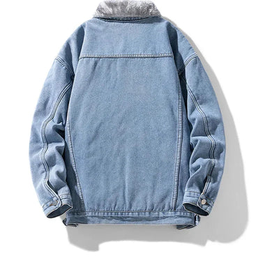 Tom Pierson Denim Fleece Jacket