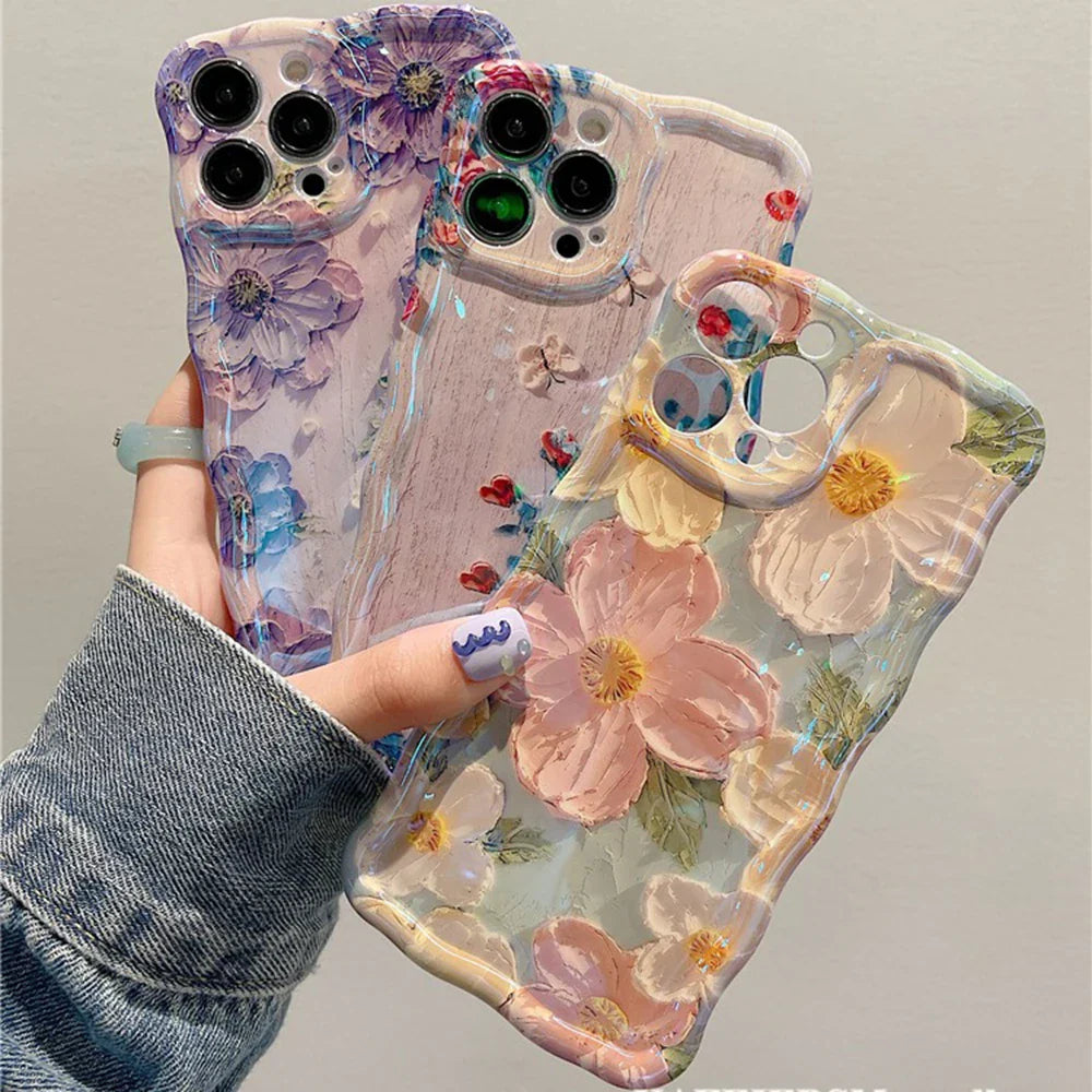 Gloss Floral iPhone Case