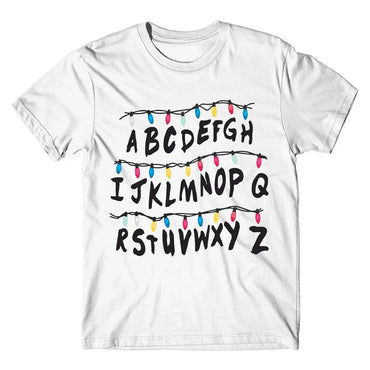 Upside Down Alphabet Lights Shirt