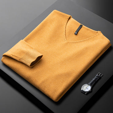 HUXFORD CASHMERE V-NECK