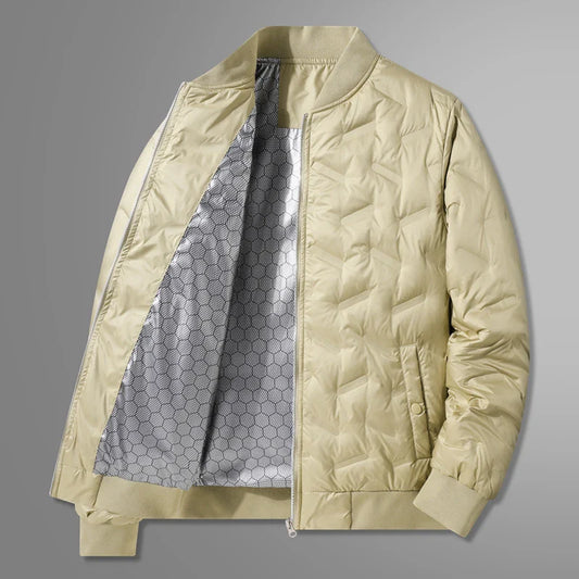 Massimo Quilted Bomber Jacket