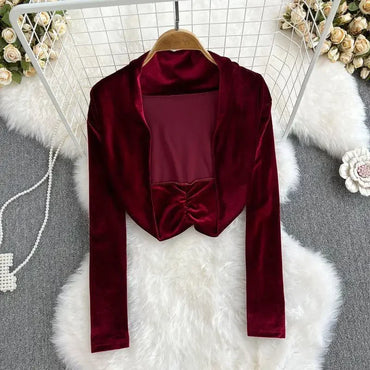 Sophia Lane Satin Bolero Jacket