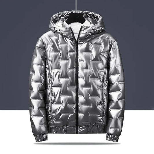 Heritage Metallic Quilted Down Jacket