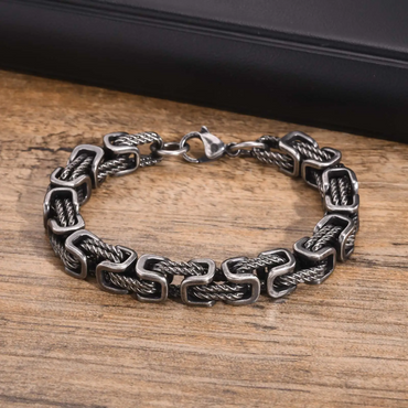 Marc Don Steel Bracelet