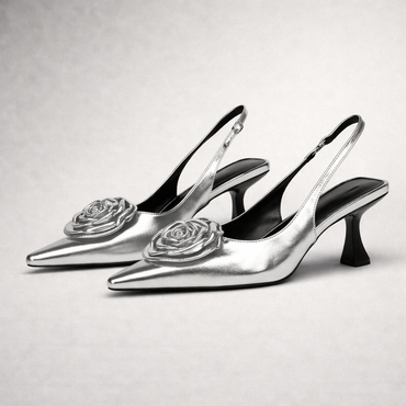 Juliette Pointed Kitten Heel