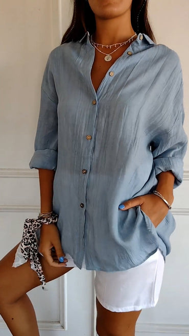 Celeste Linen Summer Shirt