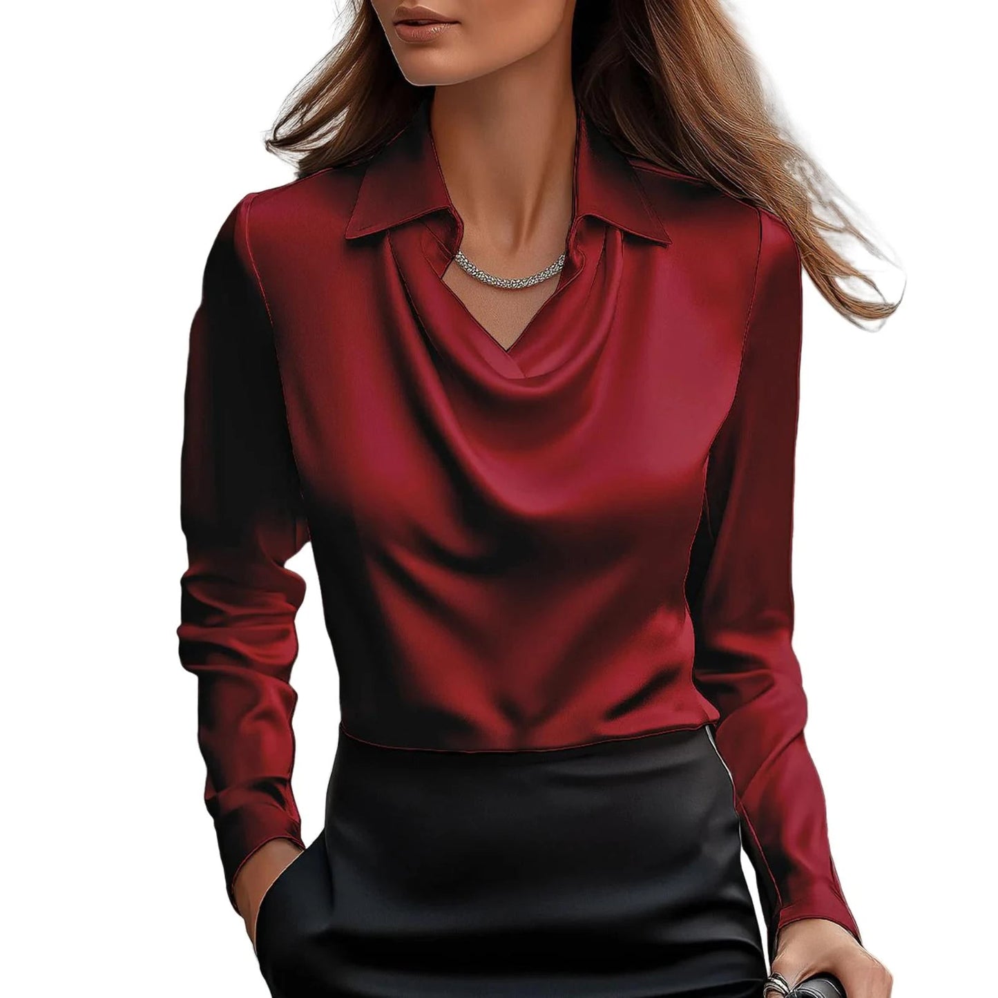 Luna Rose Satin Shirt