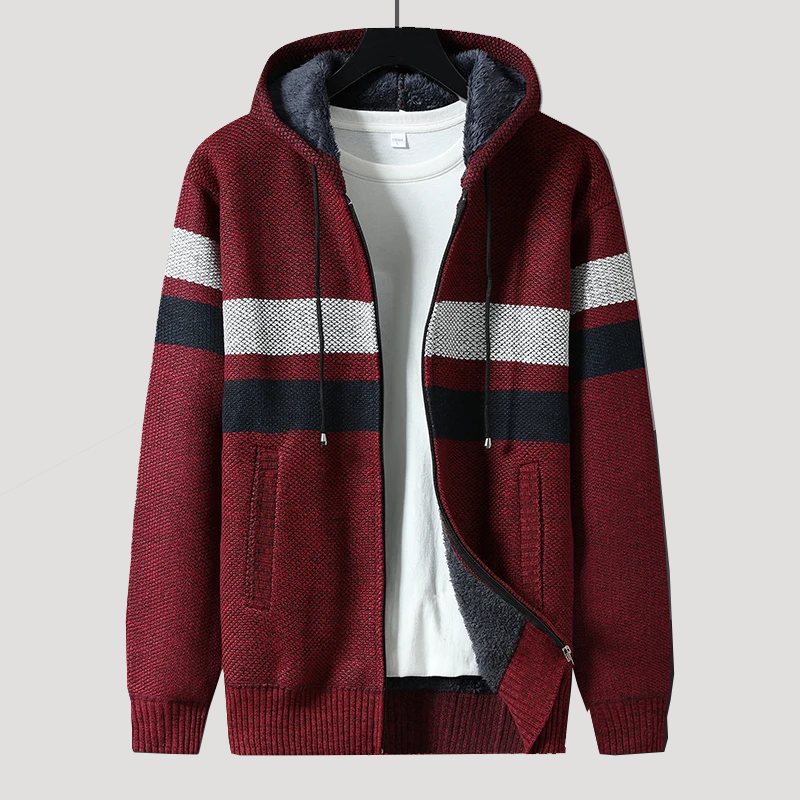 Jason Harrington Striped Hoodie