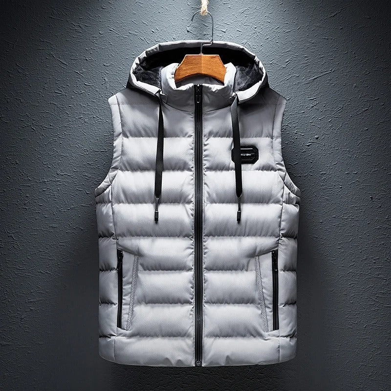 Santino Vest with Hood