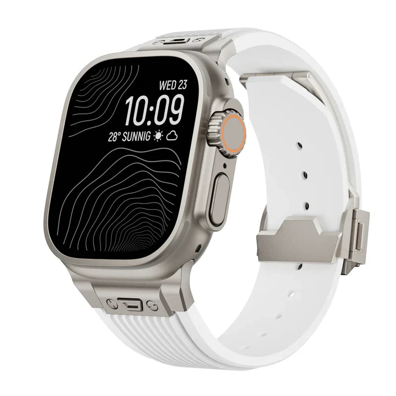 Montreal Streamlined Silicone Apple Watch Band