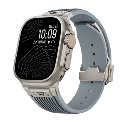 Montreal Streamlined Silicone Apple Watch Band
