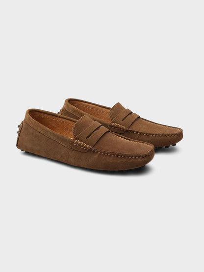 Tilos Suede Boat Loafers