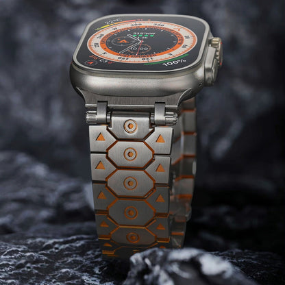CLAIRS TITANIUM APPLE WATCH BAND