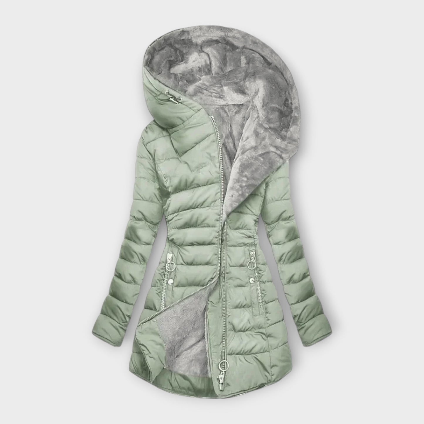 Havenline Fleece-Lined Winter Coat