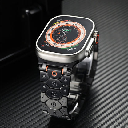 CLAIRS TITANIUM APPLE WATCH BAND