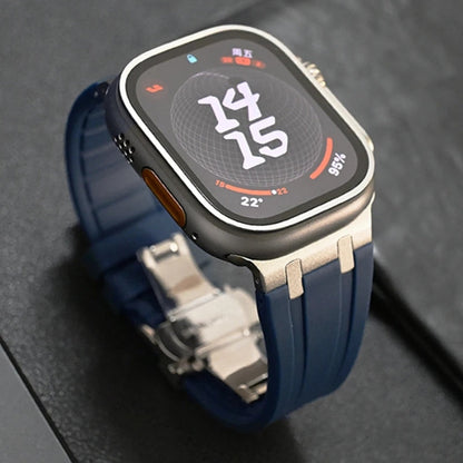 TitaniumGrip Silicone Apple Watch Band