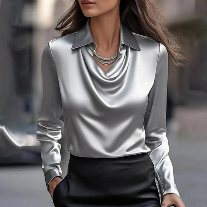 Luna Rose Satin Shirt
