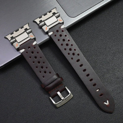 Heritage Touch Leather Apple Watch Band