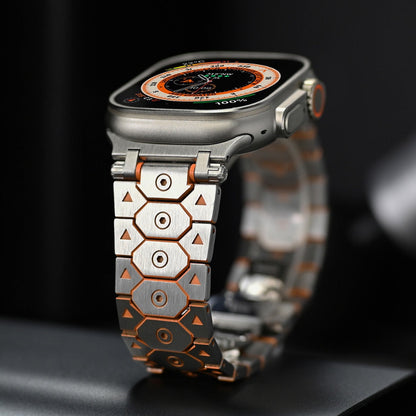 CLAIRS TITANIUM APPLE WATCH BAND
