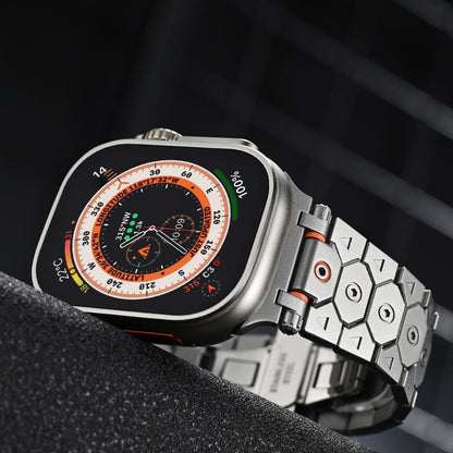 CLAIRS TITANIUM APPLE WATCH BAND
