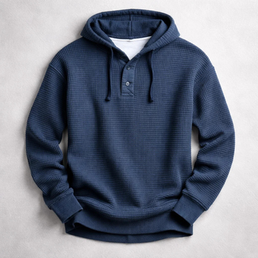 Jackson Waffle Knit Hoodie