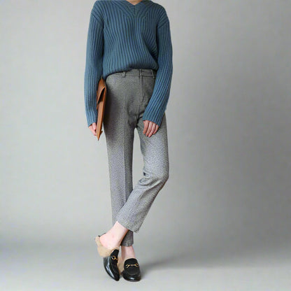 Clara Woods Herringbone Trousers