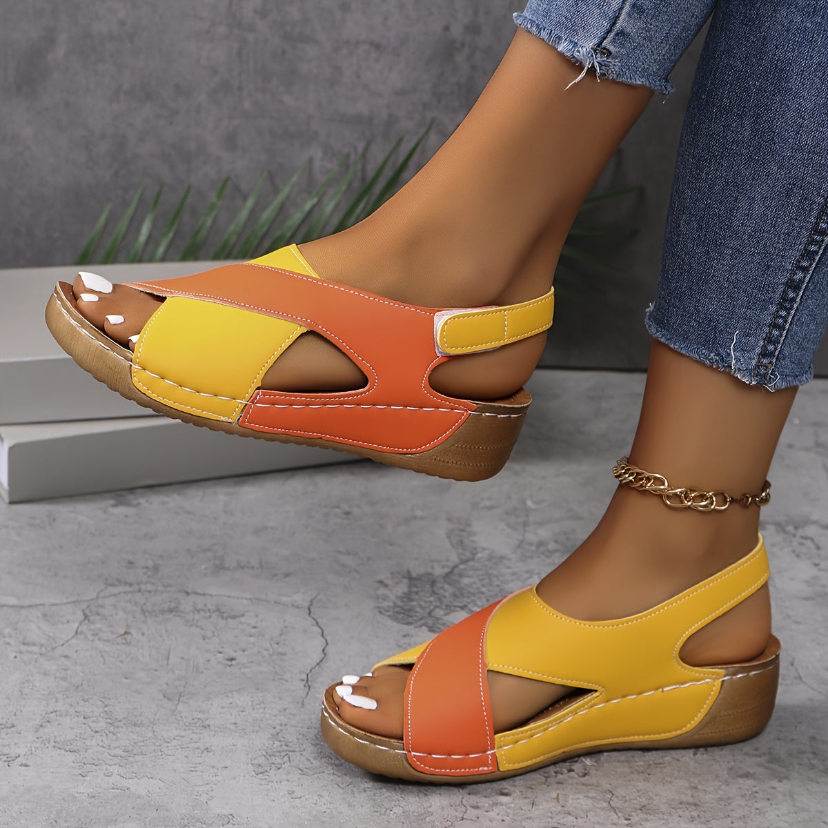 Olivia Sterling Comfort Sandals