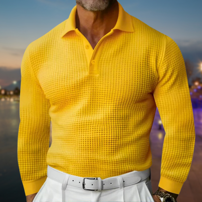 Ethan Morgan Textured Polo
