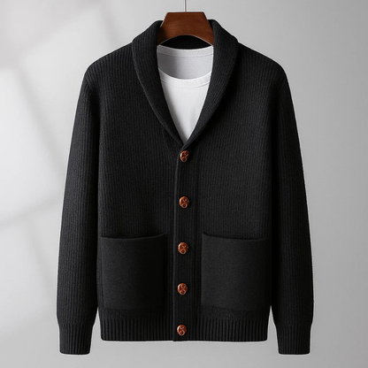 Don Harrison Shawl Knit Cardigan
