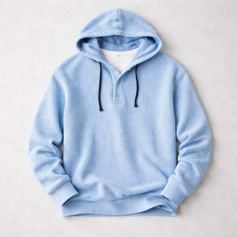 Jackson Waffle Knit Hoodie