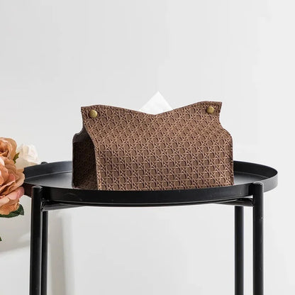 CraftedWeave Tissue Box Holder