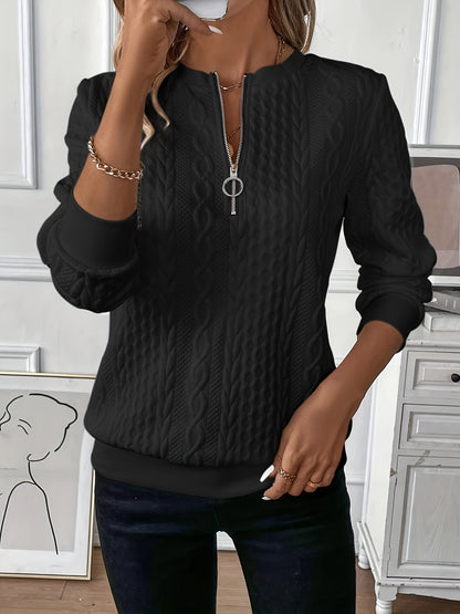 Nora Sweater with Zipper