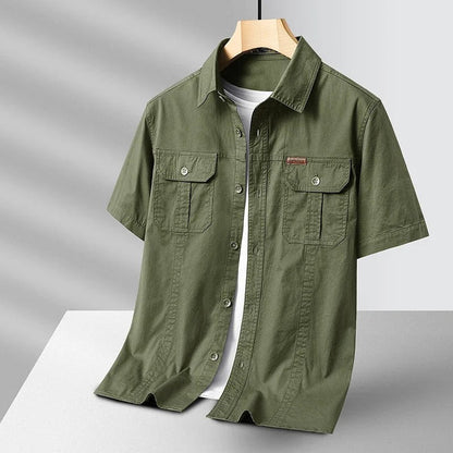Caleb Morgan Utility Cotton Shirt