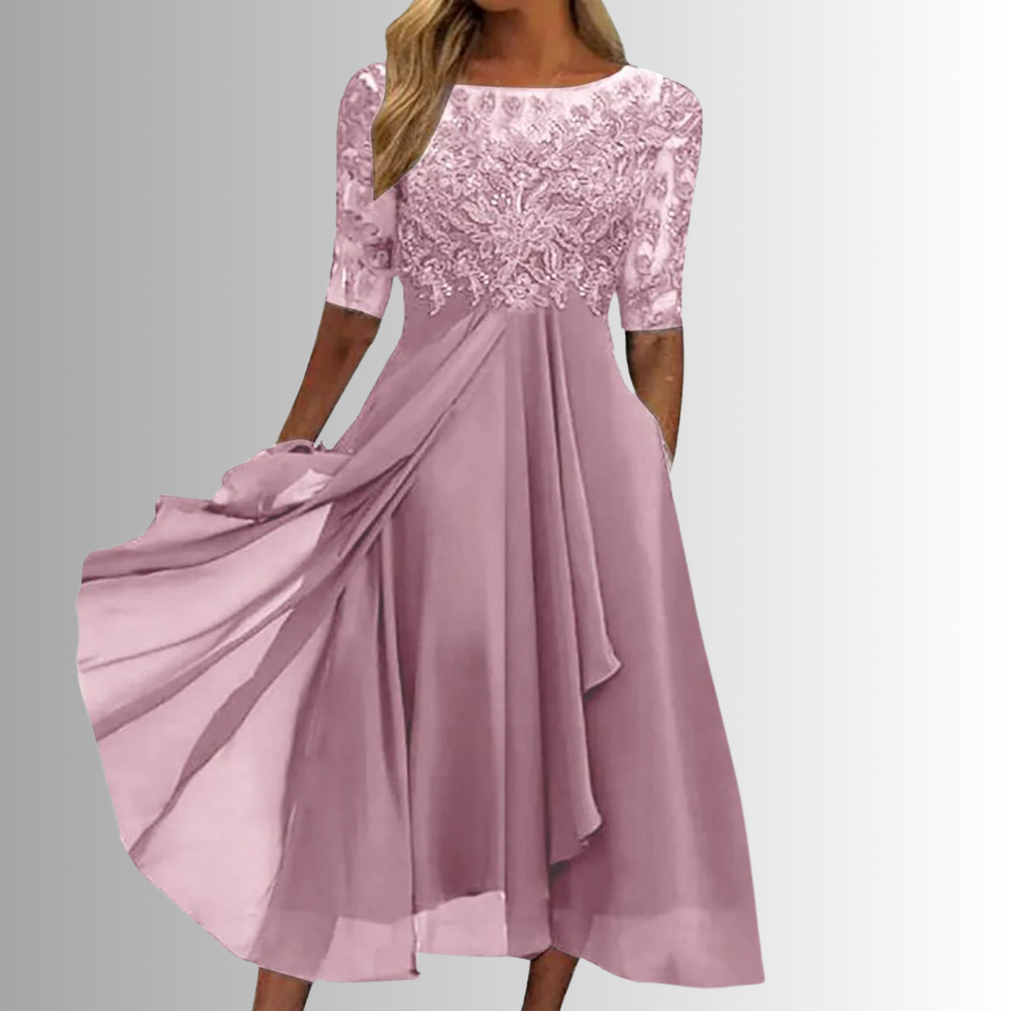 Eleanor Sterling Lace Dress