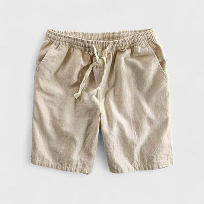 Liam Turner Linen-Cotton Shorts