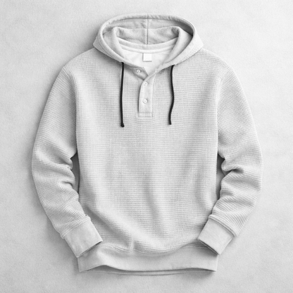 Jackson Waffle Knit Hoodie
