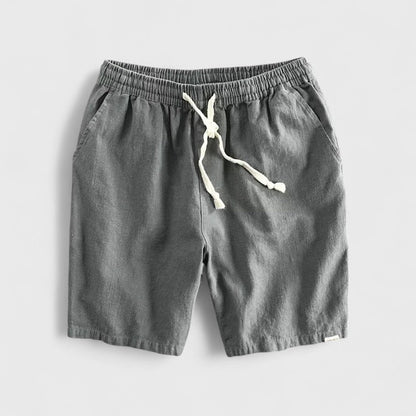 Liam Turner Linen-Cotton Shorts