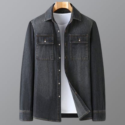 Maxwell Reed Faded Denim Shirt
