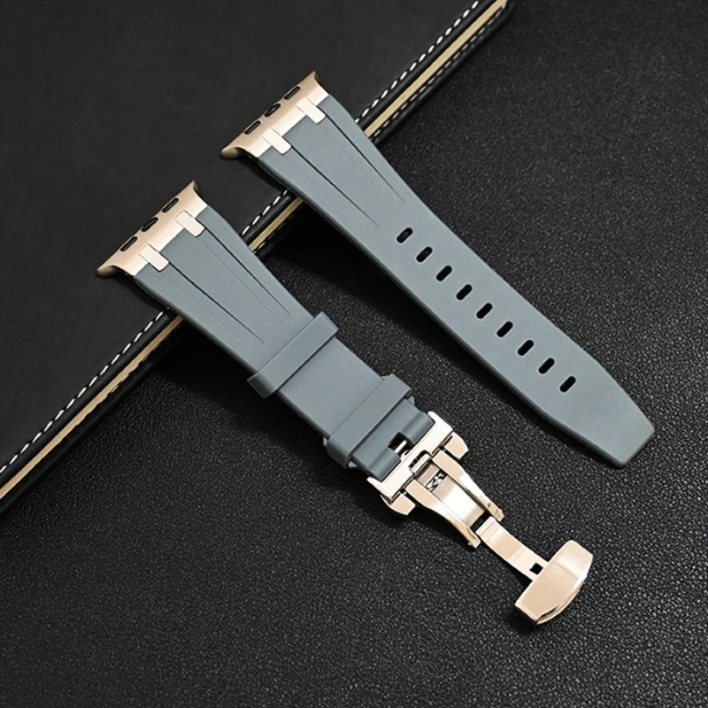 TitaniumGrip Silicone Apple Watch Band