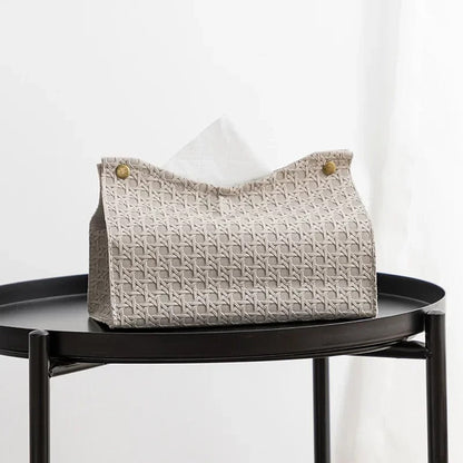 CraftedWeave Tissue Box Holder